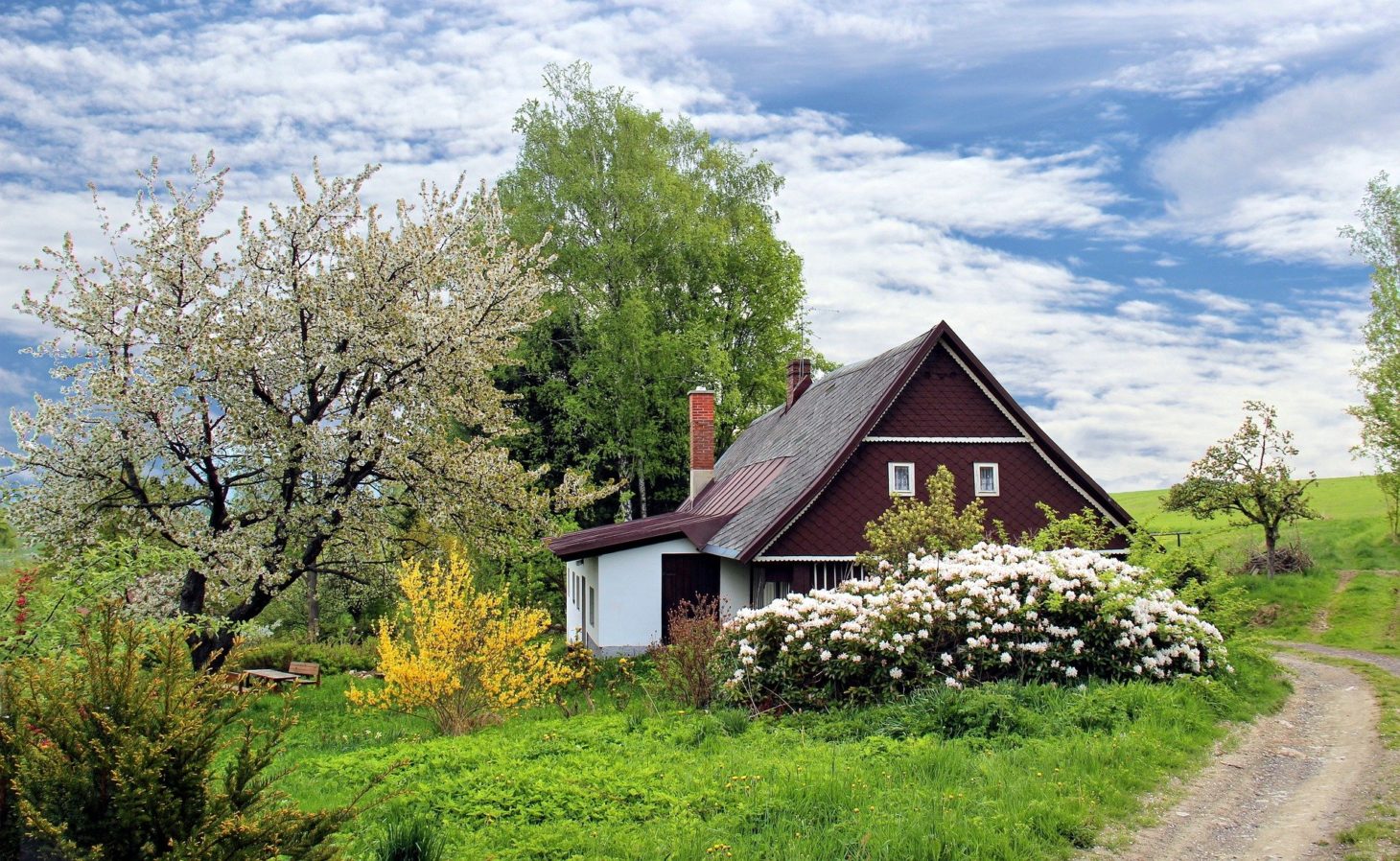 house with gable end