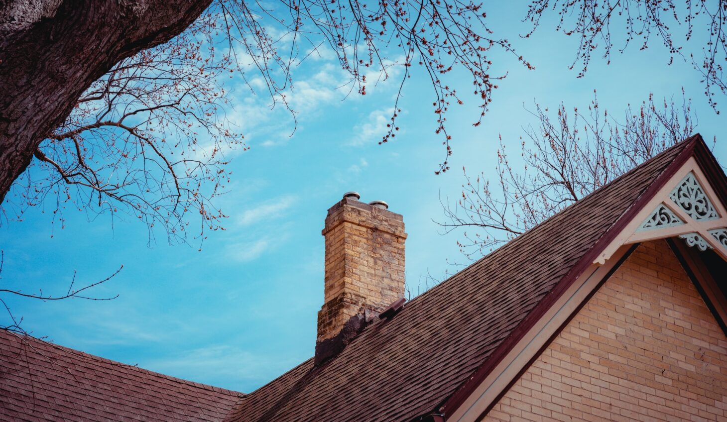 exterior chimney