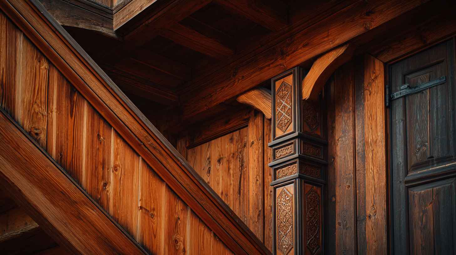 Beautiful restored wooden structure after wood rot repair and protection.